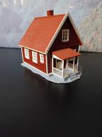 Heljan,  Scandinavisch huisje., Hobby en Vrije tijd, Modeltreinen | H0, Overige merken, Gebruikt, Gelijkstroom of Wisselstroom