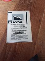 Advertentie van de K.P.M. Koninklijke Paketvaart mij. 1961, Verzamelen, Scheepvaart, Ophalen of Verzenden, Zo goed als nieuw