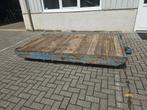 Zwaarlast kar trailer platte wagen DAF, Ophalen, Gebruikt