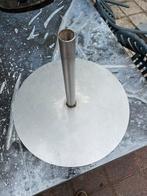 Roestvrij stalen Parasolvoet verrijdbaar, Tuin en Terras, Parasols, Ophalen of Verzenden, Zo goed als nieuw, Minder dan 1 meter