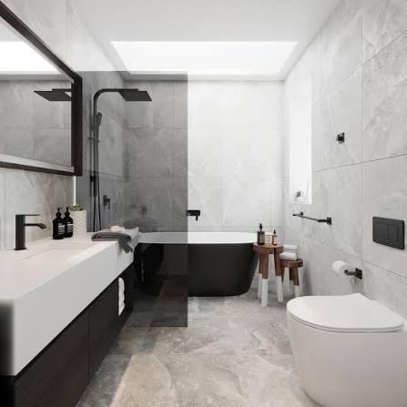 Complete badkamer renovatie toilet tegelzetter loodgieter, Huis en Inrichting, Badkamer | Badtextiel en Accessoires, Zo goed als nieuw