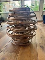 Hanglamp rotan kubu dutchbone, Huis en Inrichting, Ophalen of Verzenden, Gebruikt, Hout, Minder dan 50 cm