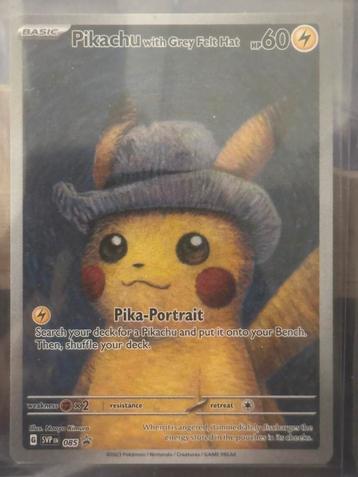 Diverse pokemon kaartjes te koop! Pikachu van Gogh en meer! beschikbaar voor biedingen