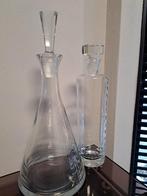 2 mooie kristallen whiskey karaffen van Krosno, Ophalen, Zo goed als nieuw, Overige typen