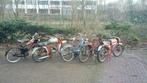 Oldtimer brommer,  Italiaanse bromfiets., Ophalen