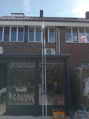Te koop V dipool antenne 750 V 10-15-20-40 mtr band  beschikbaar voor biedingen