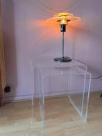Set vintage nesttafels bijzettafel uit de jaren 60 en 70, 45 tot 60 cm, Gebruikt, Ophalen of Verzenden, Rechthoekig