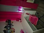 Fushia roze decoratie voor op kinderkamer, Ophalen, Gebruikt, Lamp