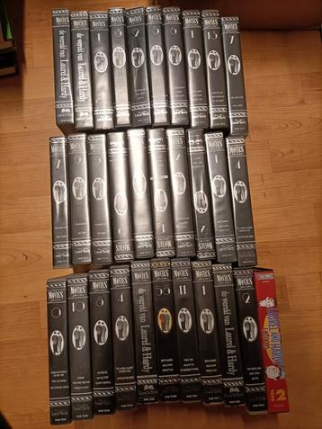 31 videobanden van Laurel en Hardy  beschikbaar voor biedingen