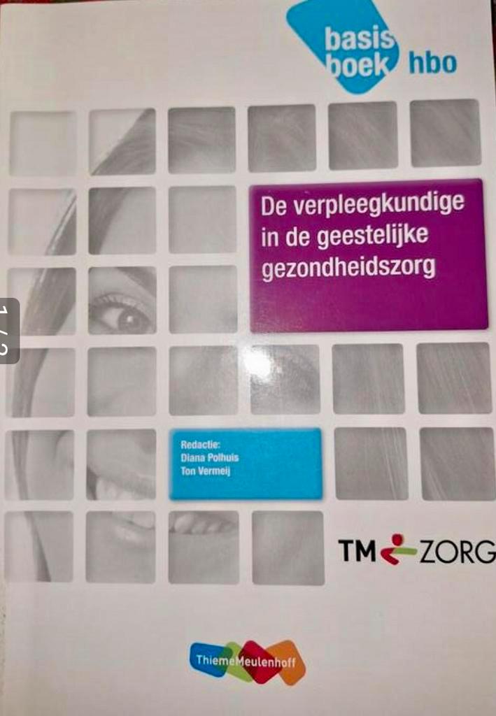 Basisboek HBO - verpleegkundige in de geestelijke gezondh, Boeken, Schoolboeken, Zo goed als nieuw, Nederlands, Overige niveaus