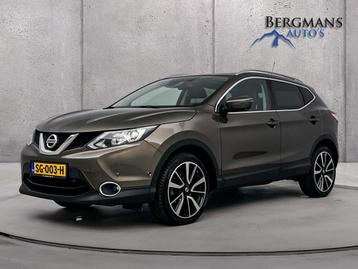 Nissan QASHQAI 1.2 Tekna // LEDER // PANODAK // (bj 2015) beschikbaar voor biedingen
