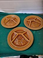 foundue borden frans vintage, Ophalen of Verzenden