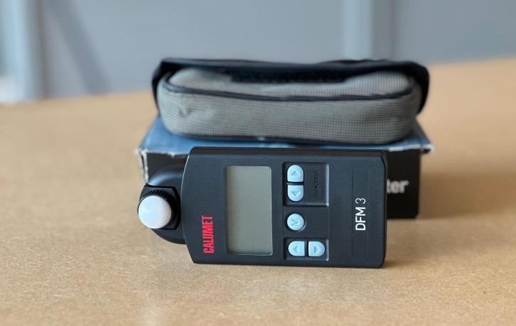 Calumet DFM-3 lichtmeter DFM3, Audio, Tv en Foto, Fotografie | Fotostudio en Toebehoren, Zo goed als nieuw, Overige typen, Ophalen of Verzenden