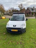 Peugeot Partner 1.6 Benzine op Grijs Kenteken, Auto's, Bestelauto's, Voorwielaandrijving, Stof, 4 cilinders, Parkeersensor