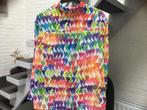 Kleurige blouse mt 48, Kleding | Dames, Blouses en Tunieken, Verzenden, Zo goed als nieuw, Maat 46/48 (XL) of groter, Overige kleuren