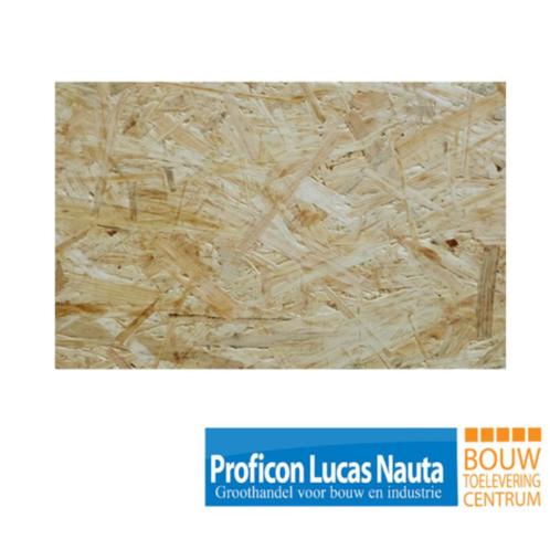 OSB 12mm. Afmeting 59x244cm., Tuin en Terras, Palen, Balken en Planken, Nieuw, Overige typen, Minder dan 180 cm, Ophalen
