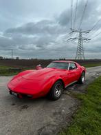 Chevrolet corvette c3, Auto's, Oldtimers, Achterwielaandrijving, Zwart, Chevrolet, Leder