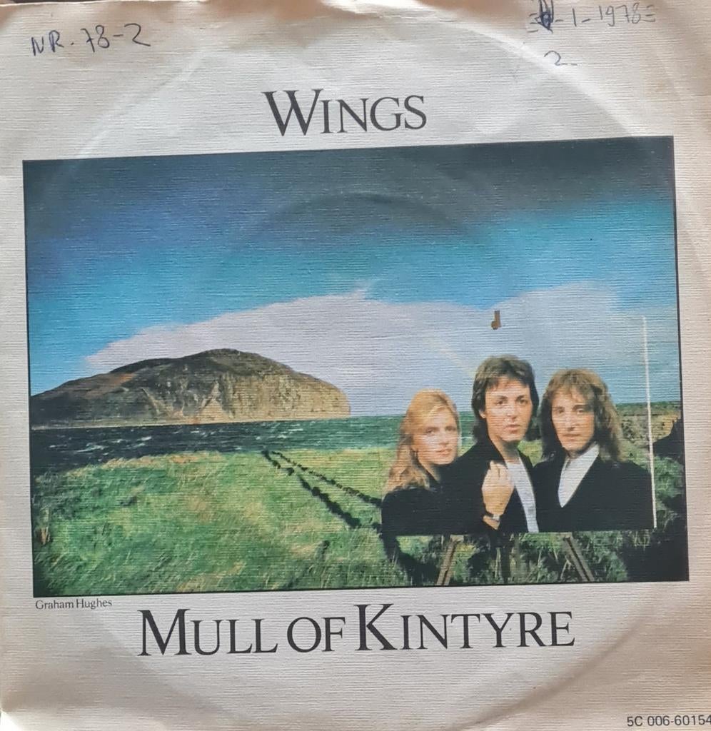 WINGS - MULL OF KINTYRE, Ophalen of Verzenden, Gebruikt