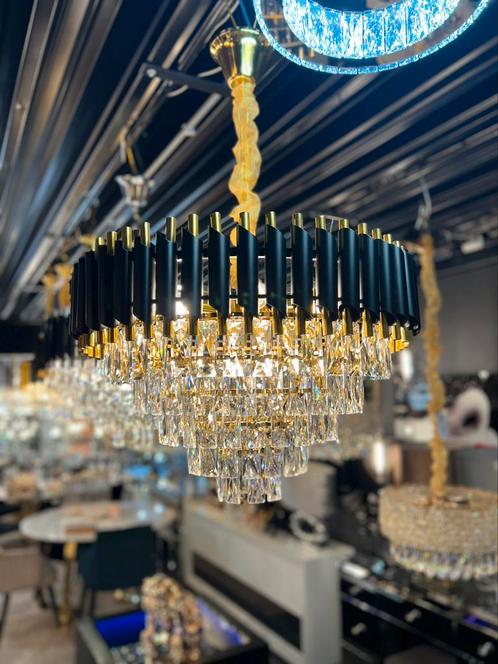 Hanglamp chandelier NEW light lamp lampen woonkamer rond, Huis en Inrichting, Lampen | Hanglampen, Nieuw, Minder dan 50 cm, Overige materialen