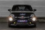 Fiat 500 1.4 Abarth 200PK Turismo |Beats|Carplay|Leder|, Auto's, Fiat, Euro 6, 4 cilinders, Zwart, Bedrijf
