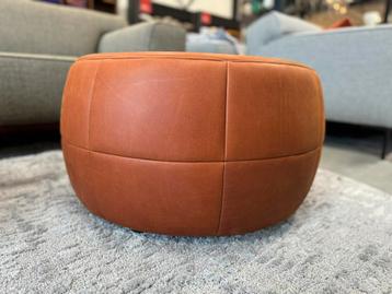 Nieuw Design on Stock Barrell 70 Poef Cabo Hazel leer beschikbaar voor biedingen