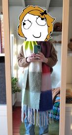 Sjaal meerkleurig, Ophalen of Verzenden, Zo goed als nieuw, Maat 46/48 (XL) of groter, Sjaal