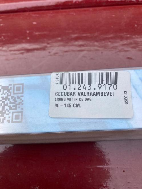 Secubar valraambeveiliging, Doe-het-zelf en Verbouw, Hang- en Sluitwerk, Nieuw, Overige typen, Overige materialen, Verzenden