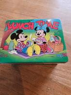 Vintage blikken lunch trommeltje Mickey Mouse Disney, Antiek en Kunst, Ophalen of Verzenden, Disney