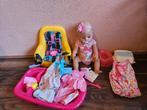 Baby born met accessoires, Ophalen, Babypop