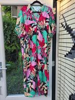 Monki maxi jurk kaftan met drukke print mt M L 38 40 42, Maat 38/40 (M), Overige kleuren, Ophalen of Verzenden, Zo goed als nieuw