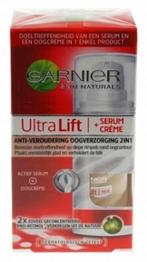 Garnier Skin Naturals Ultra Lift Serum plus Oogcreme 15ml, Ophalen of Verzenden, Nieuw, Ogen, Verzorging