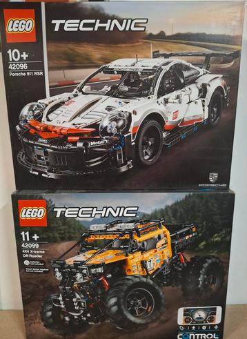 Lego Technic nr 42096 en 42099 beide nieuw en ongeopend  beschikbaar voor biedingen