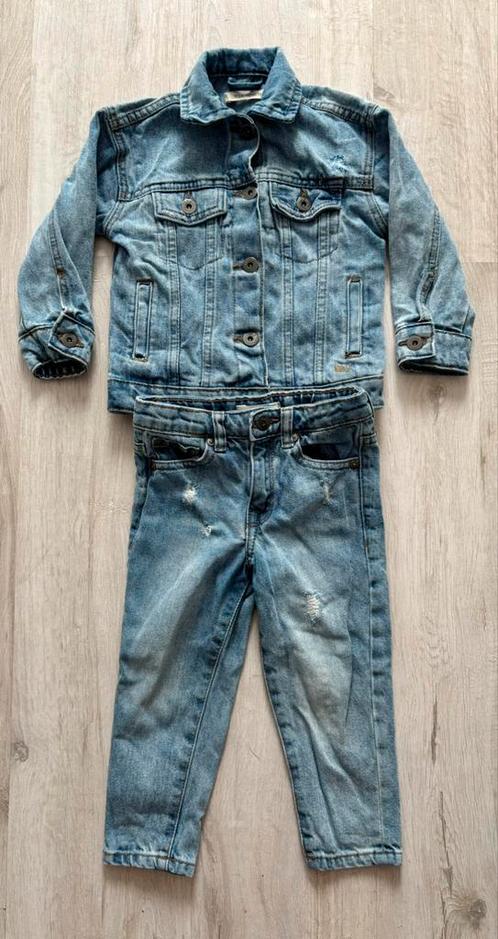 Spijkerpakje Your Wishes spijkerbroek spijkerjasje blauw 92, Kinderen en Baby's, Kinderkleding | Maat 92, Zo goed als nieuw, Jongen of Meisje