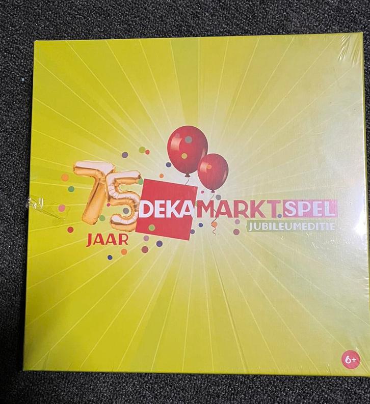 Dekamarkt Jubileumeditie Bordspel - Nieuw!, Hobby en Vrije tijd, Gezelschapsspellen | Bordspellen, Nieuw, Drie of vier spelers