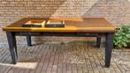 Vandaag gratis ophalen. Massief grenen tafel 2.10 bij 0.99 m, Huis en Inrichting, Tafels | Eettafels, Ophalen, Gebruikt, 200 cm of meer