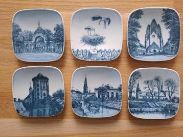 Vintage wandbordjes Kjeld Bonfils voor B&G Copenhage beschikbaar voor biedingen