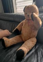 Grote antieke teddybeer VINCENT 70 cm ruim 60 jaar, Ophalen of Verzenden