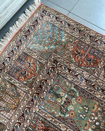 Schitterend Vintage Persian Bactiari kleed in Kashmir zijde beschikbaar voor biedingen