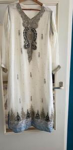 Pakistaanse, Indiase, Sare.takchita, Shalwar kameez, Kleding | Dames, Maat 38/40 (M), Overige typen, Wit, Nieuw