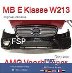W213 AMG Voorbumper compleet E Klasse 2016-2019 zwart origin, Auto-onderdelen, Gebruikt, -, Voor, Ophalen of Verzenden