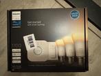 Philips Hue White Ambiance Starter Pack E27, Huis en Inrichting, Lampen | Losse lampen, 30 tot 60 watt, Led-lamp, Nieuw, E27 (groot)