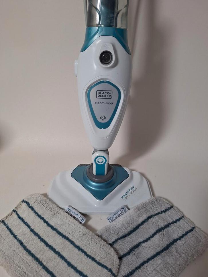 Black+Decker Steam-Mop Stoomreiniger, Huis en Inrichting, Schoonmaakartikelen, Mop of Dweil, Ophalen of Verzenden