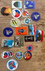 Oude stickers landmacht, luchtmacht, marine, Verzamelen, Verzenden, Zo goed als nieuw, Overige typen