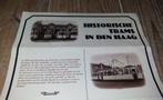 Historische trams in Den Haag, Ophalen of Verzenden, Zo goed als nieuw, Tram, Kaart of Prent