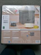 Zit box / Poef, Ophalen, Minder dan 50 cm, Rond, Nieuw