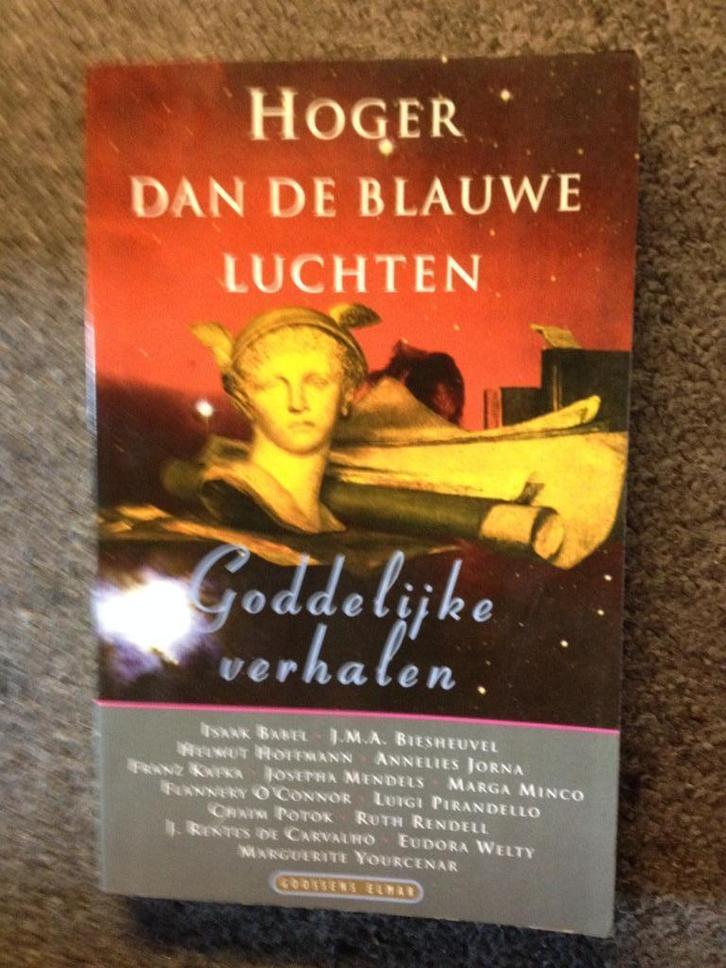 Hoger dan de blauwe luchten, goddelijke verhalen; A. Jorna, Boeken, Godsdienst en Theologie, Zo goed als nieuw, Boeddhisme, Christendom | Katholiek