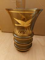 Vintage design Antieke Art Deco glazen vaas, Antiek en Kunst, Ophalen of Verzenden
