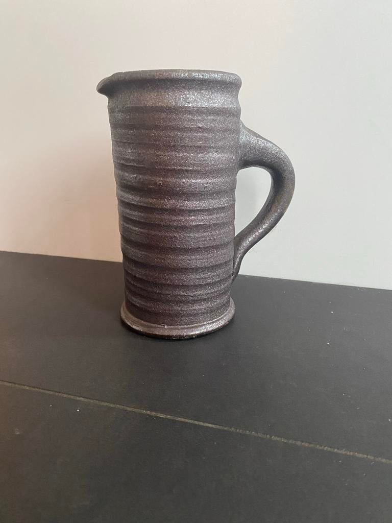 Vintage zwaar aardewerk keramiek handgemaakt, Ophalen of Verzenden