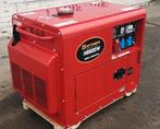Aggregaat/generator Diesel 8500w 10,5kva Silent nieuw ACTIE, Dieselolie, Geluidgedempt, Nieuw, Ophalen of Verzenden