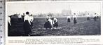 Rotterdam, hockey Victoria - HHC op Schuttersveld in 1911, Verzamelen, Foto's en Prenten, Gebruikt, Voor 1940, Verzenden